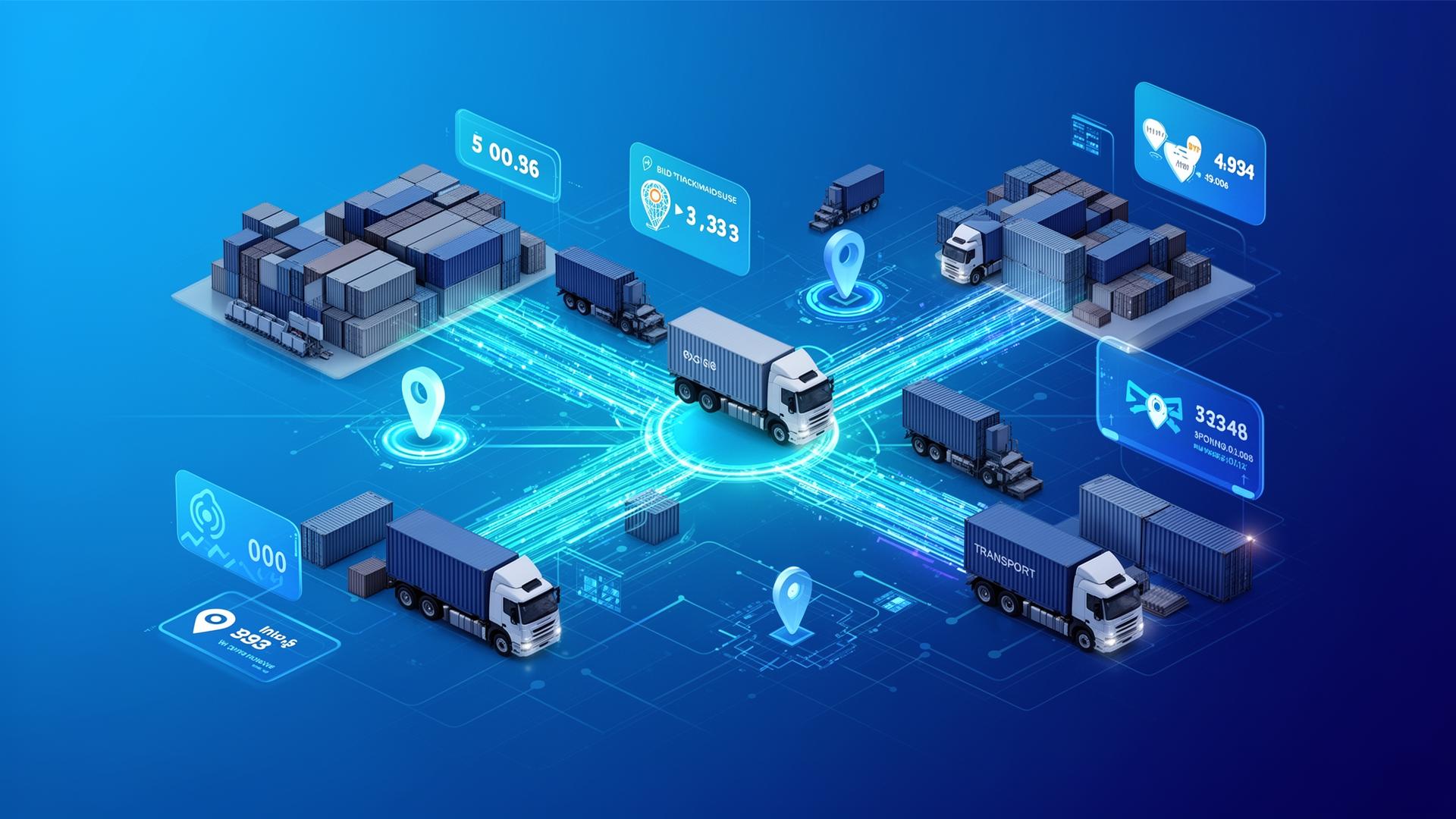 Logistics network connecting shippers and carriers